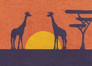 Tall Talk Sunset Card