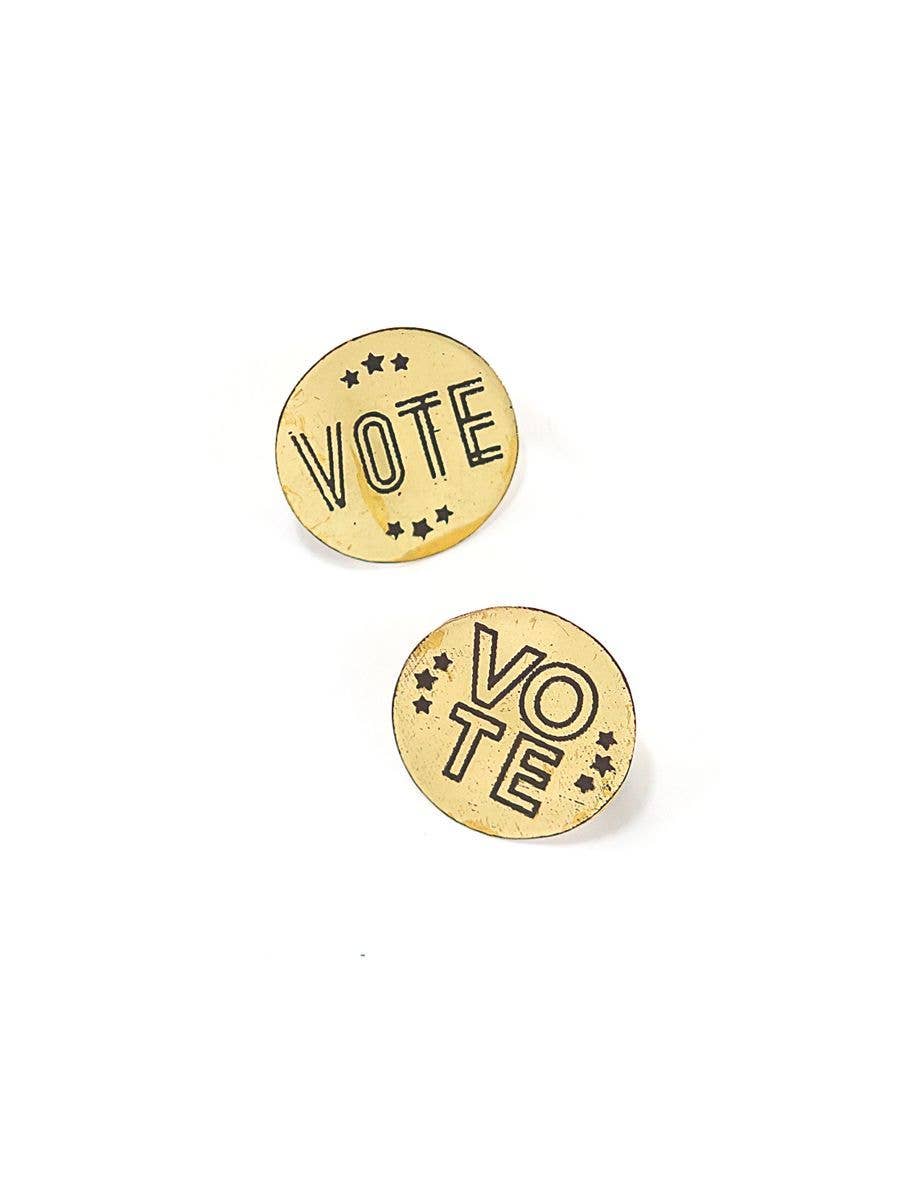Vote Pin - Horizontal Letters