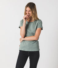 Load image into Gallery viewer, Women&#39;s Fitted Crew: Sage / M
