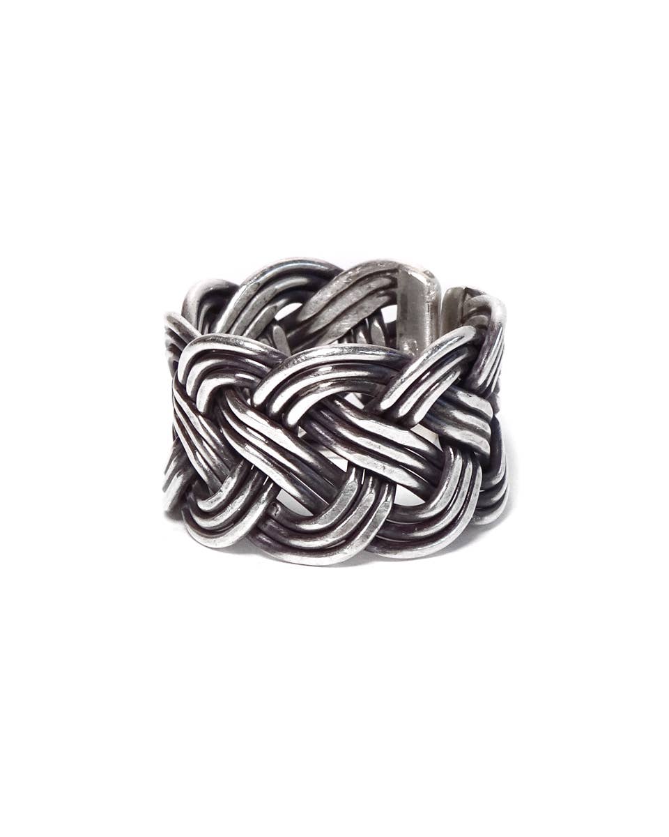 Braided Tribal Band Ring