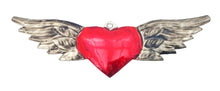 Load image into Gallery viewer, Tin Heart With Wings
