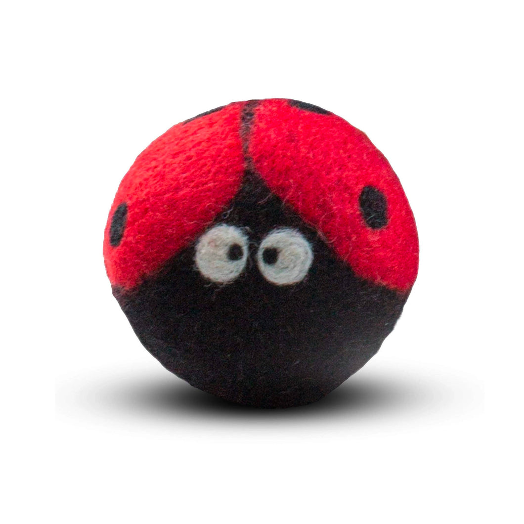 Single Eco Dryer Balls - All Colors & Patterns: Ladybug