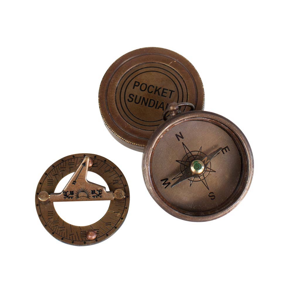 Pocket Compass & Sundial