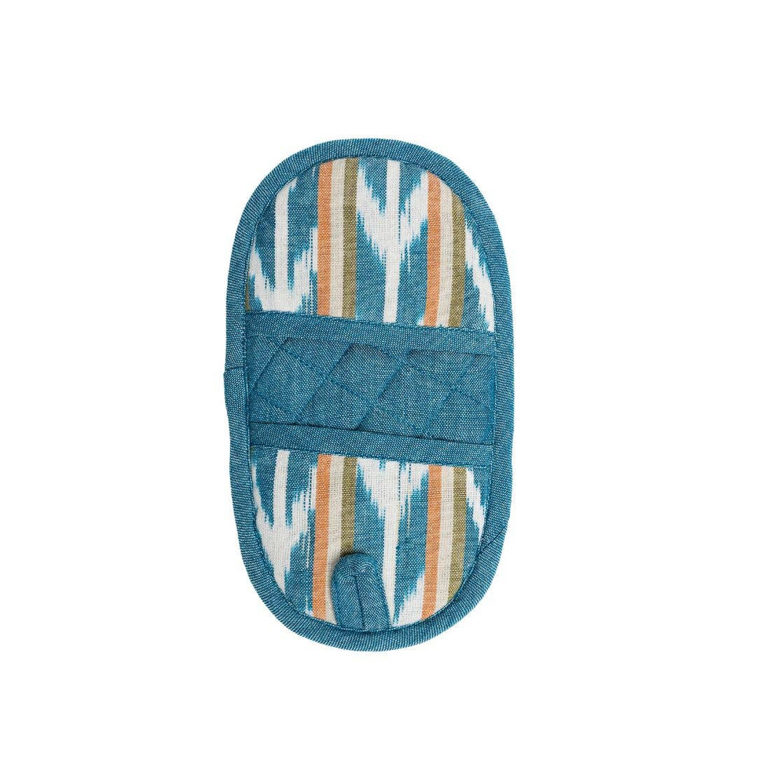Double-Ended Oval Pot Holder: Pacifica