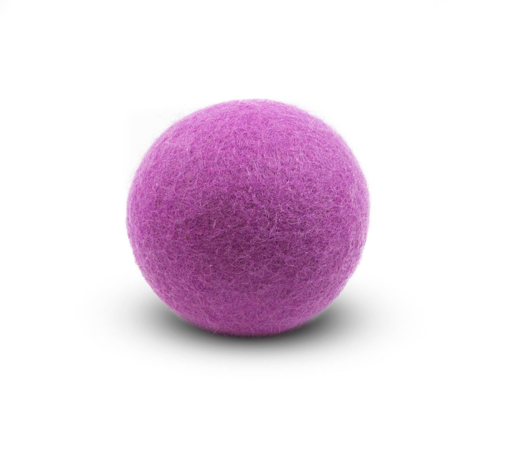 Single Eco Dryer Balls - All Colors & Patterns: #21 Violet