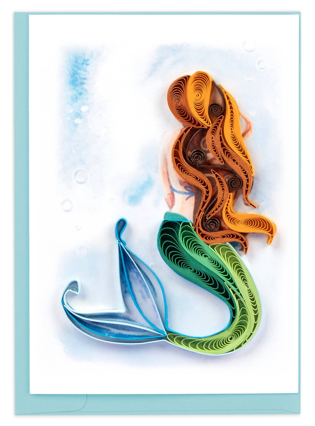 Mermaid Gift Enclosure Mini Card