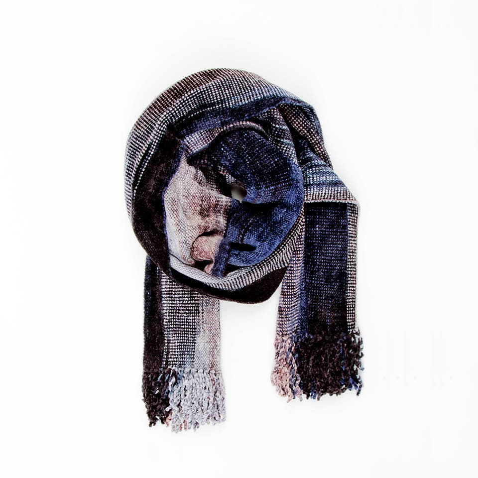 Handwoven Bamboo Chenille Scarf