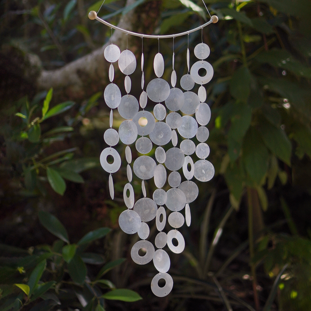SS23 Inverted Arch Capiz Chime White