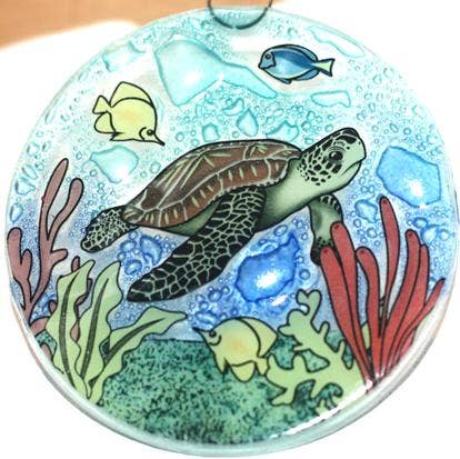 Reef Sea Turtle Ornament