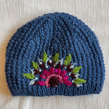 Load image into Gallery viewer, Wool Hat Beaded Embroidery
