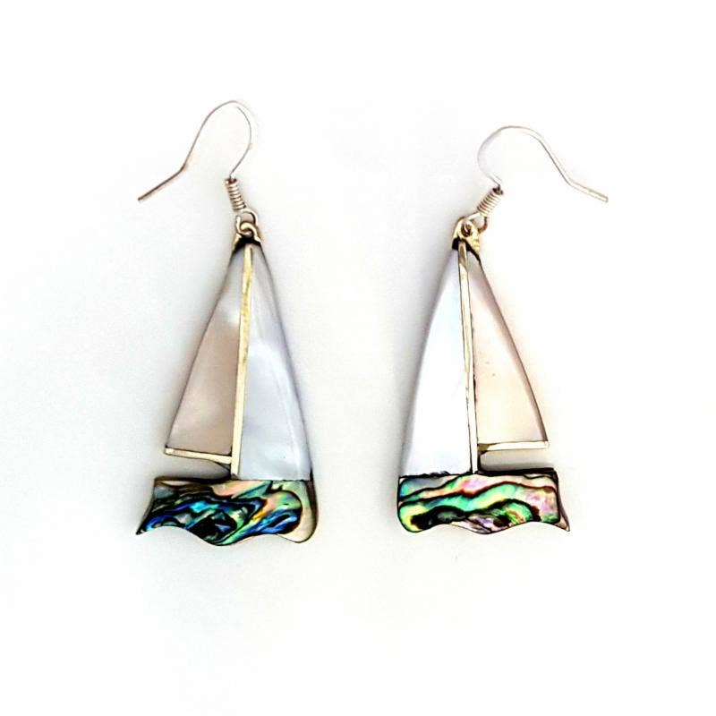 Widest Variety of Mexican Mosaic Inlaid Handcrafted Earrings