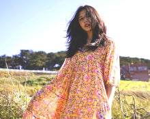 Load image into Gallery viewer, Rumi Block Printed Dress Yellow Multi: Small / Yellow Multi
