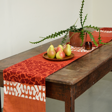 Load image into Gallery viewer, Table Runner 96&quot; | Spice Red
