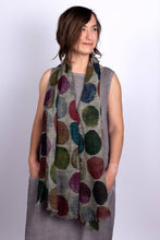 Load image into Gallery viewer, Jora Polka Wool Scarf/Wrap
