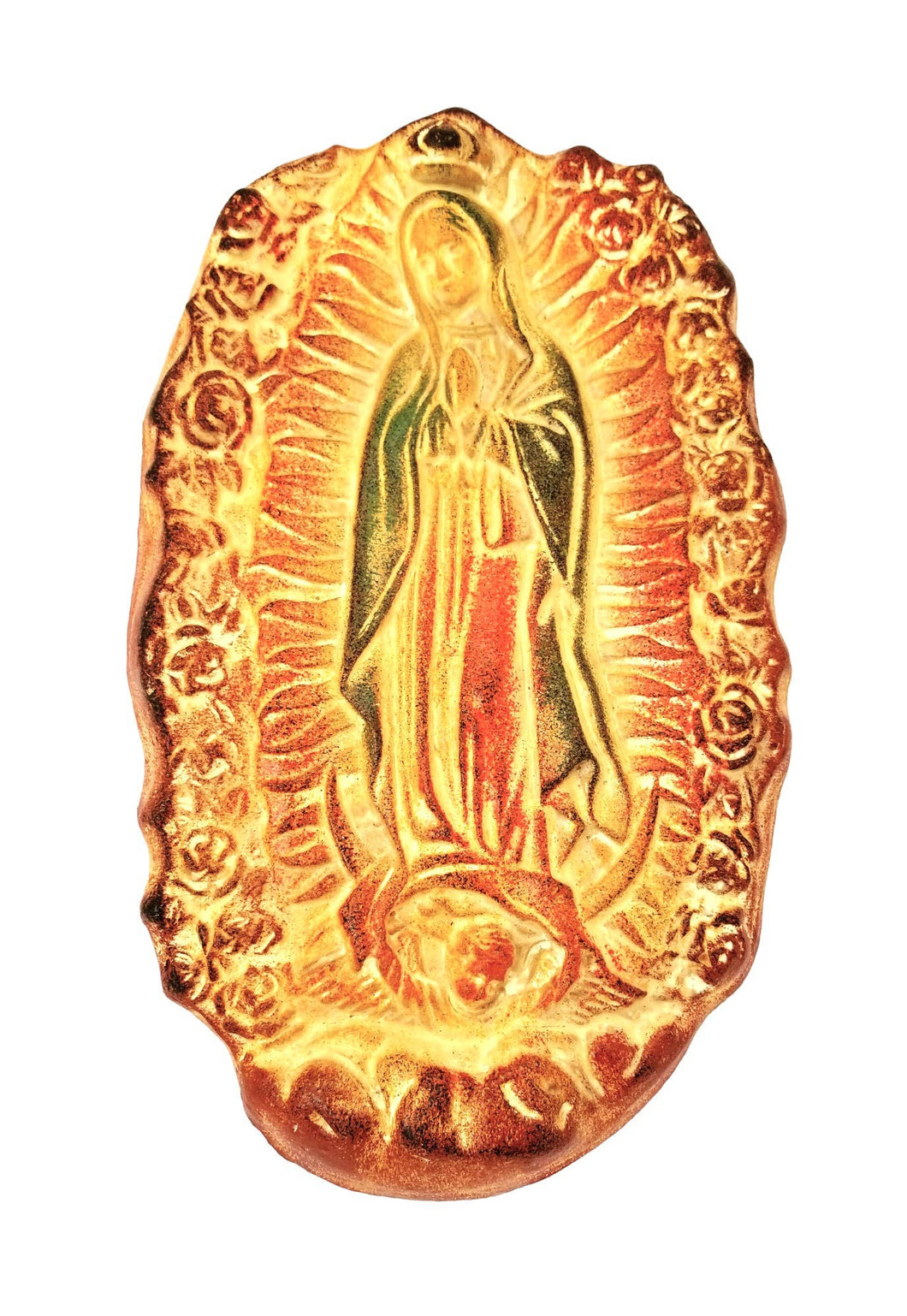 Clay Guadalupe Plaque