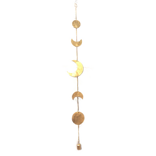 Moon Phase Chime Gold