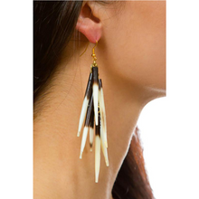Load image into Gallery viewer, Porcupine Quill Earings
